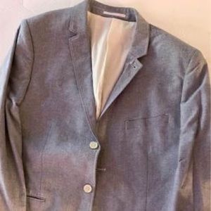 Topman Men's blazer in Light Gray like new size 44